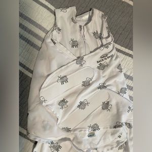 2 sleep sacks - 0-3 months & 3-6 months